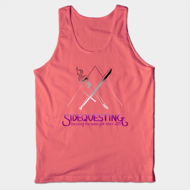 Ace Sidequeting Logo Tank Top by Sidequesting